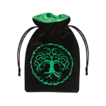 Sacchetto Velluto Nero - Foresta Verde