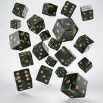 Full Pack Of D6: Verde Bottiglia/Oro (20)