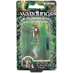 WizKids Wardlings RPG Figures - Girl Fighter & Hunting Falcon 