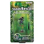 WizKids Wardlings Painted Miniatures - Girl Rogue & Badger