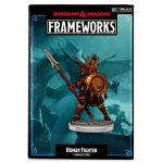 D&D Frameworks: Human Fighter Female 