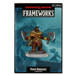 D&D Frameworks: Dwarf Barbarian Female