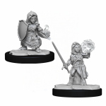 Pathfinder Battles Deep Cuts - Halfling Cleric Female