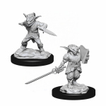 D&D Nolzur's Marvelous Miniatures - Male Goblin Rogue & Female Goblin Bard