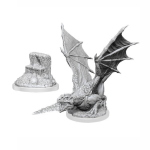 D&D Nolzur's Marvelous Miniatures - White Dragon Wyrmling