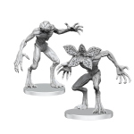 Stranger Things Unpainted Miniatures: Demogorgons