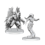 Pathfinder Battles Deep Cuts - Gylou (Handmaiden Devil) & Ferrugon (Rust Devil)