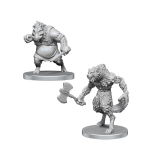 Pathfinder Battles Deep Cuts - Werewolf & Wereboar