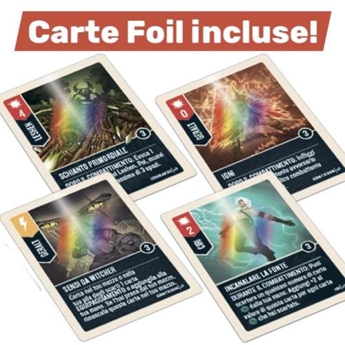 Unmatched - The Witcher: Steel & Silver + Promo Foil - Italiano