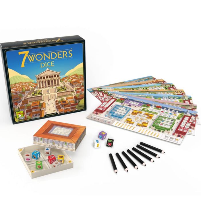 7 Wonders Dice + Promo - Italiano