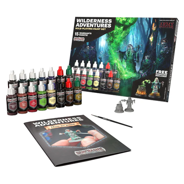 GameMaster - Wilderness Adventures Role-Playing Paint Set