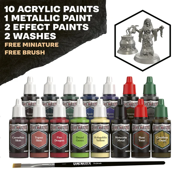 GameMaster - Wilderness Adventures Role-Playing Paint Set