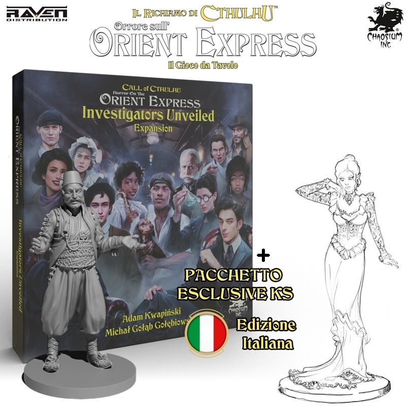 Orrore sull'Orient Express - Investigatori Rivelati + Promo Esclusive KS
