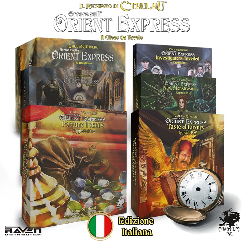 Bundle TUTTI IN CARROZZA Orrore sull'Orient Express in Italiano