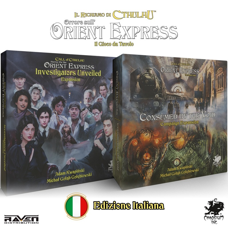 Bundle VAGONI AGGIUNTIVI Orrore sull'Orient Express - Espansioni in Italiano