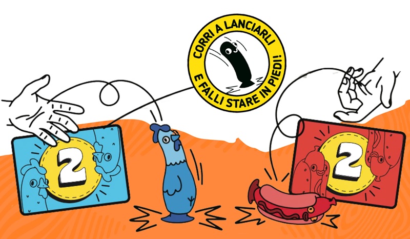 Maglietta Divertente 'Pollo Vs Hot Dog' Con Pannocchia Di Mais – T-shirt Assolo