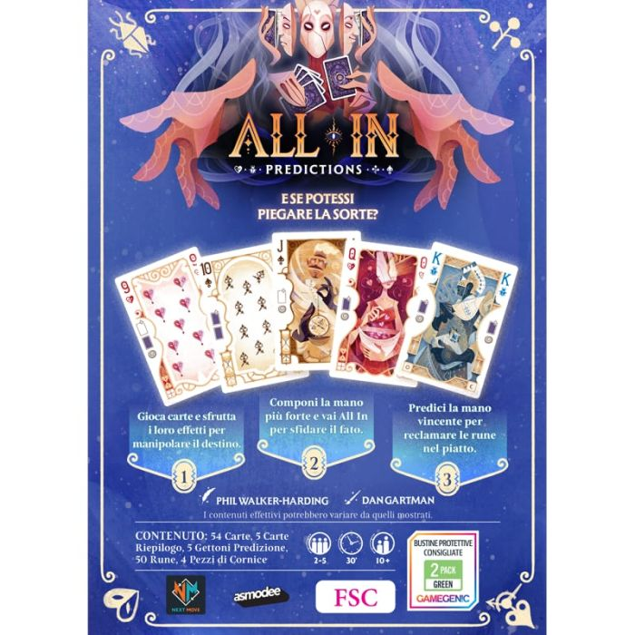 All In: Predictions - Edizione Italiana