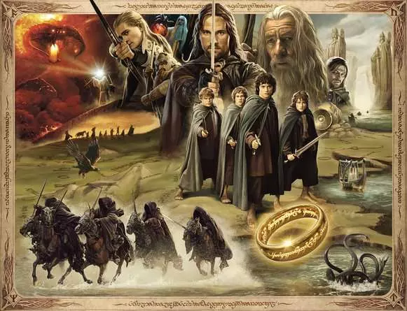 Puzzle 2000 pz. - The Lord of the Rings - Il Signore degli Anelli