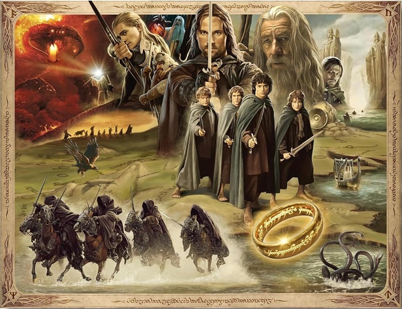 Puzzle 2000 pz. - The Lord of the Rings - Il Signore degli Anelli