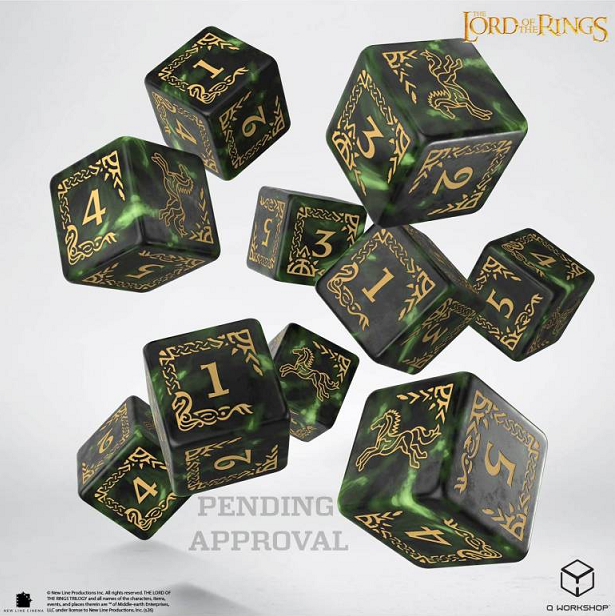 Set 10D6 Il Signore Degli Anelli - Lord of the Rings: Rohan