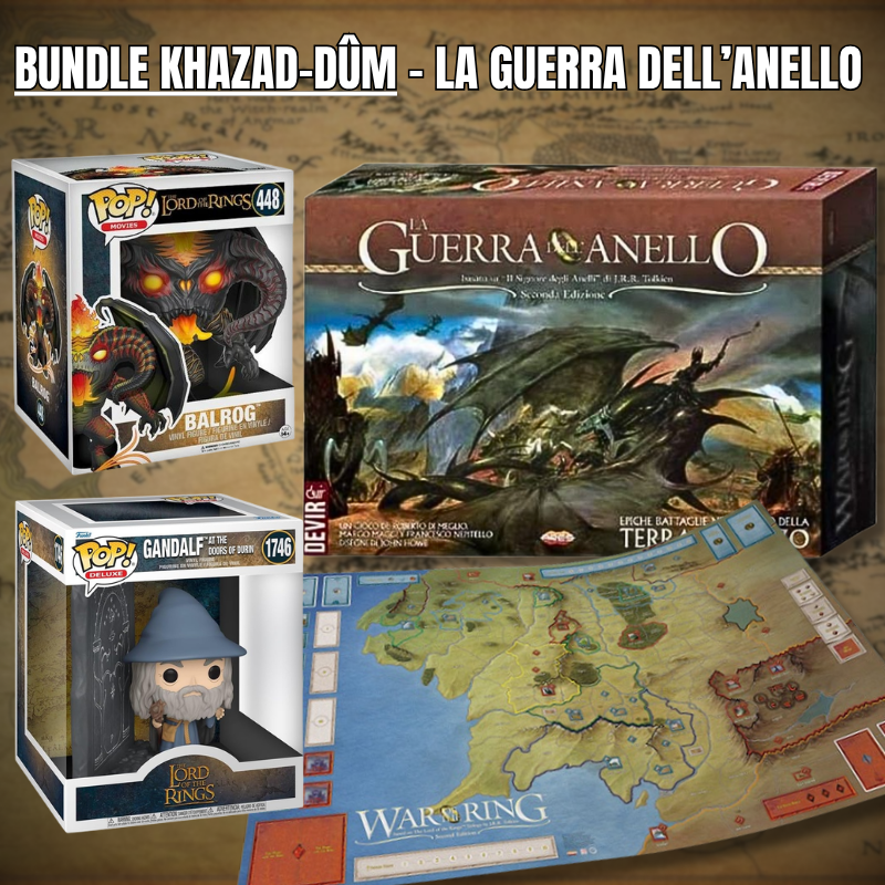 Bundle KHAZAD-DUM La Guerra dell'Anello - Italiano