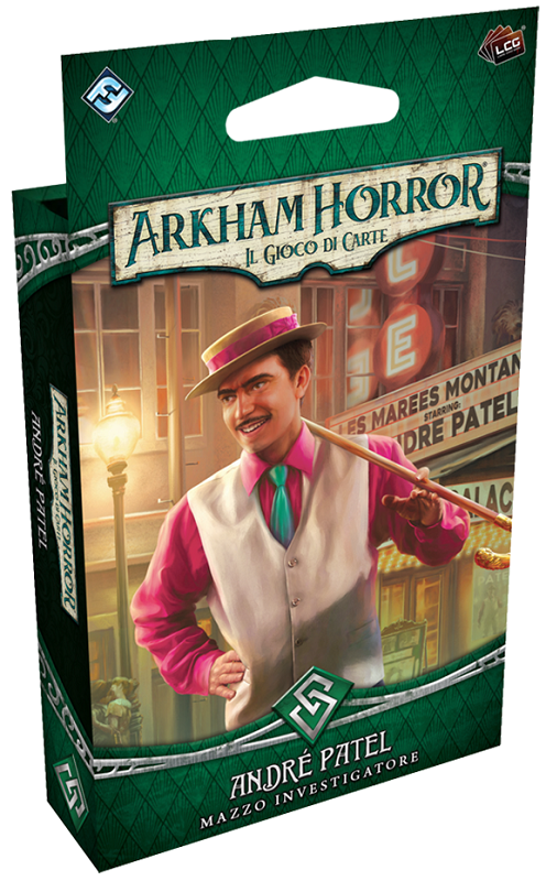 Arkham Horror LCG - Investigatore André Patel