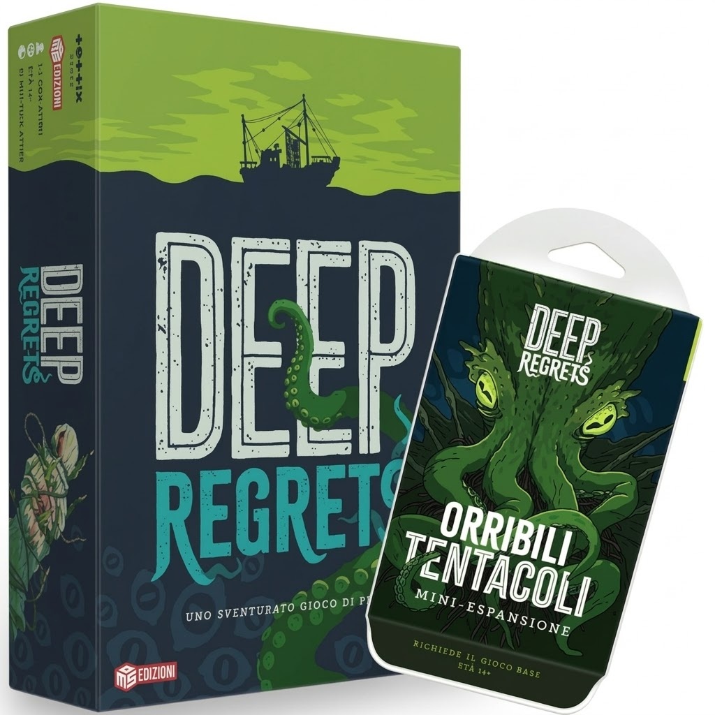 Bundle Deep Regrets - Uno Sventurato Gioco di Pesca + Espansione