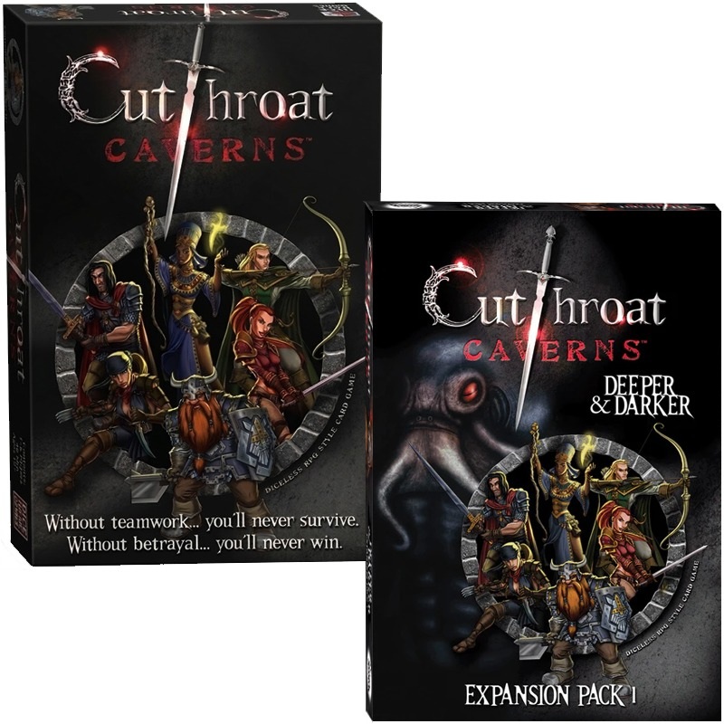 OFFERTA RAVEN PRIME - Bundle Cutthroat Caverns - Edition 2.0 + Expansion 1