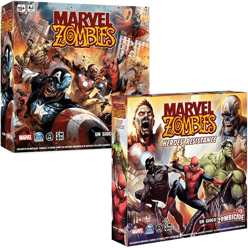 Bundle GIOCHI BASE Marvel Zombies - Italiano