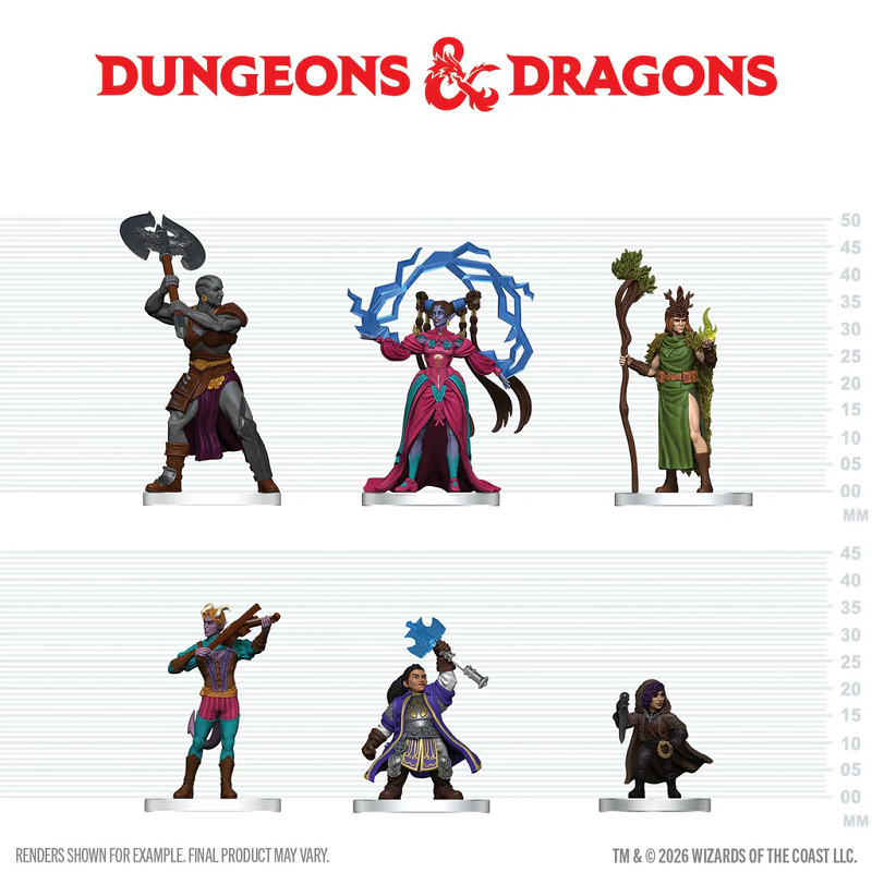 D&D Icons of the Realms - Player's Handbook - Spells & Steel Starter Set