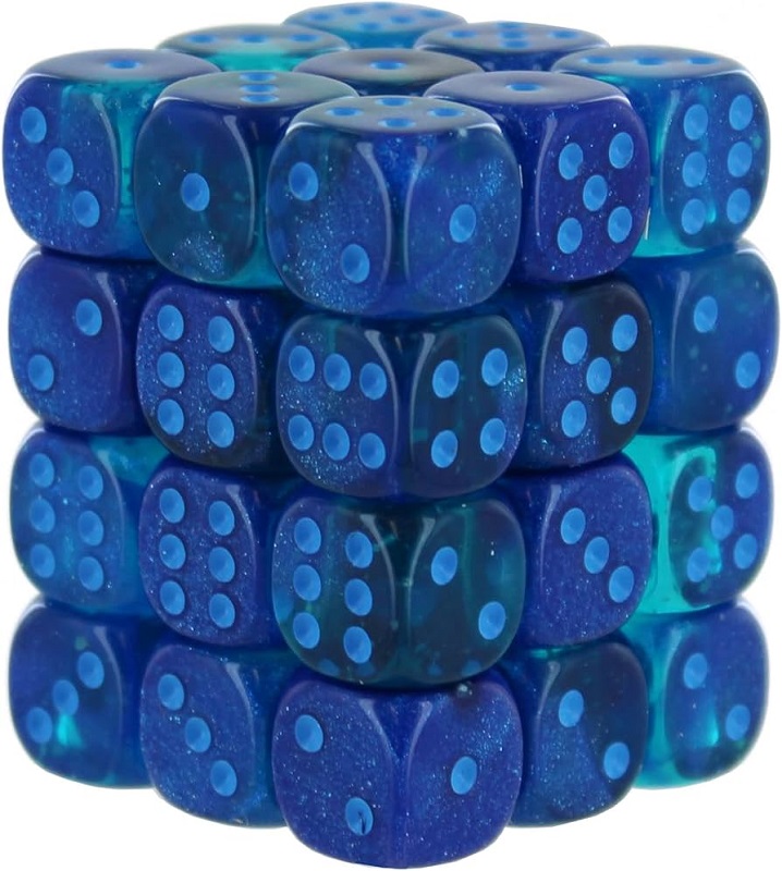 Set 36D6 Gemini Luminescente - Blu/Blu Chiaro