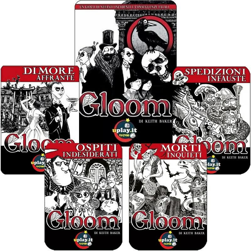 Bundle TOTALE Gloom - Edizione Italiana + 4 Espansioni