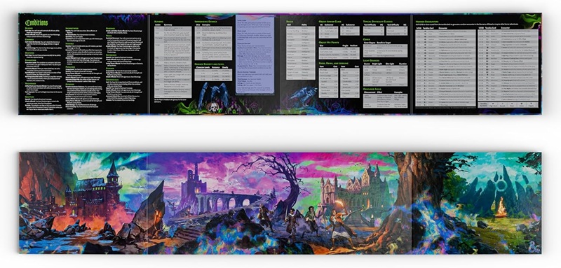 D&D 5th Edition - Ravenloft: The Horrors Within - Dungeon Master's Screen