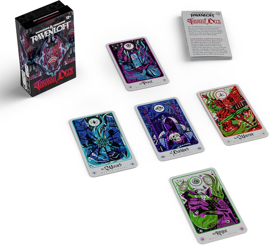 D&D 5th Edition - Ravenloft: The Horrors Within - Tarokka Deck