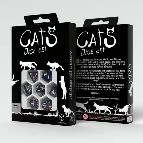 Set Dadi Gatto - Mittens