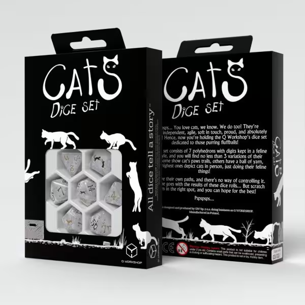 Set Dadi Gatto - Purrl