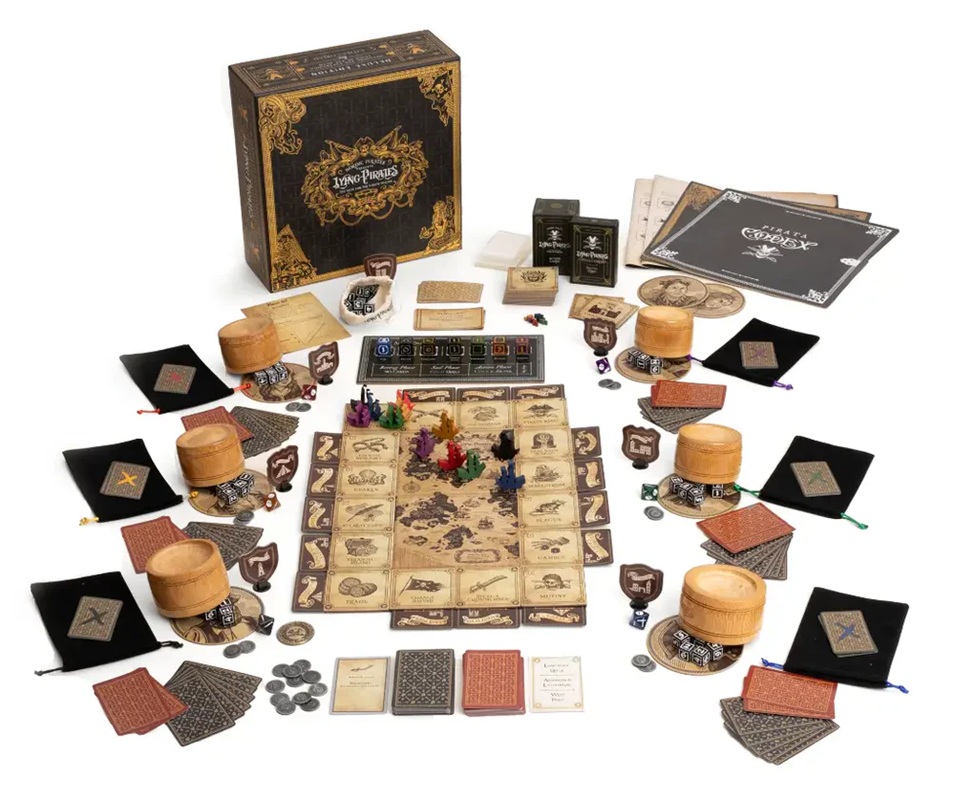 Lying Pirates - Edizione Deluxe + Cities of Greed in Italiano
