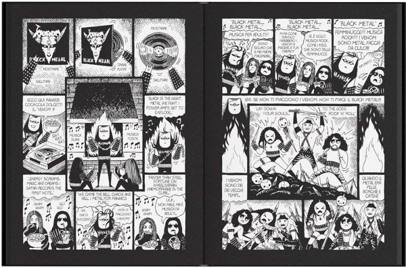 Black Metal - Fumetto in Italiano