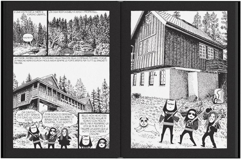 Black Metal - Fumetto in Italiano