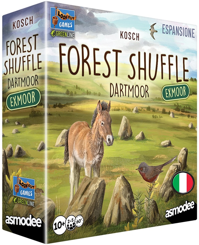 Forest Shuffle: Dartmoor Exmoor - Italiano