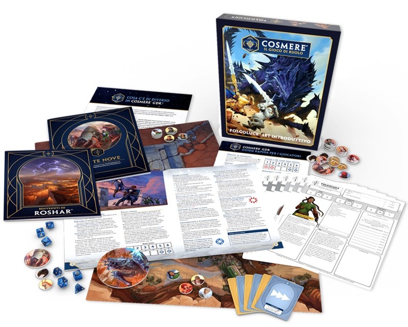 Cosmere® Il Gioco di Ruolo - Folgoluce™ Set Introduttivo