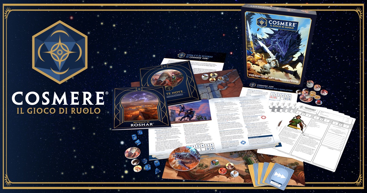 Cosmere® Il Gioco di Ruolo - Folgoluce™ Set Introduttivo
