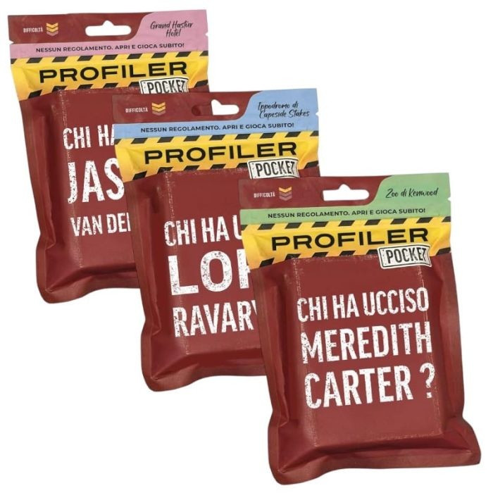 Bundle Profiler Pocket - Trittico di Chi ha Ucciso?