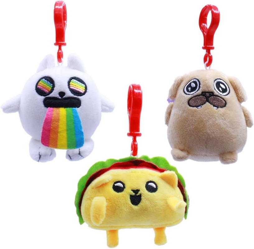 Exploding Kittens - Portachiavi/Peluche da Zaino Bustina Singola (1)