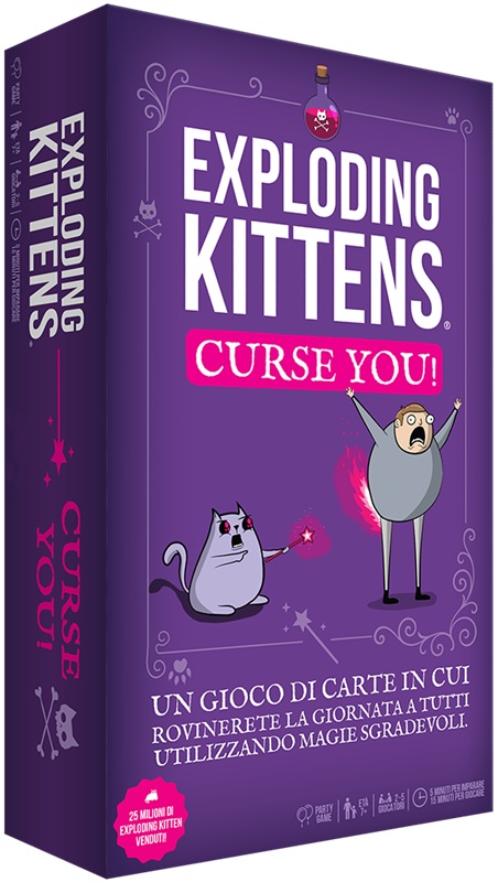 Exploding Kittens - Curse You! - Italiano