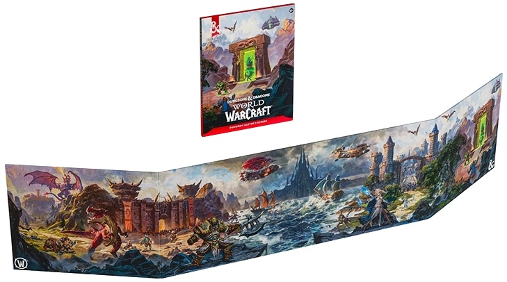 D&D 5th Edition - World of Warcraft - Dungeon Master's Screen