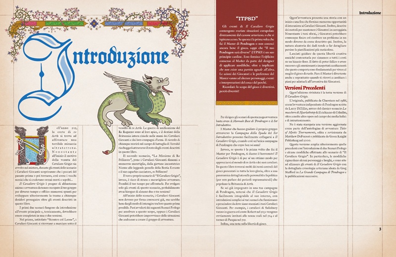 Pendragon Edizione Italiana - Il Cavaliere Grigio