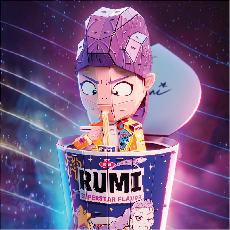 Puzzle 4D Build - KPop Demon Hunters: Rumi