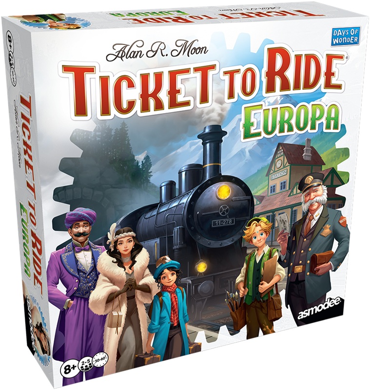 Ticket to Ride Europa Refresh - Italiano