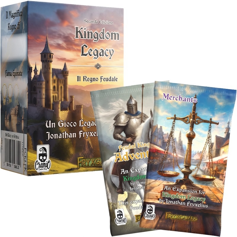 Bundle COMPLETO Kingdom Legacy - Il Regno Feudale + Espansioni (2)